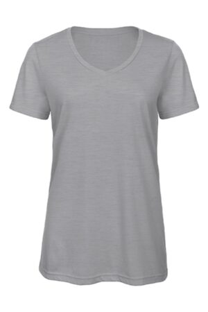 Triblend V-neck T-shirt women