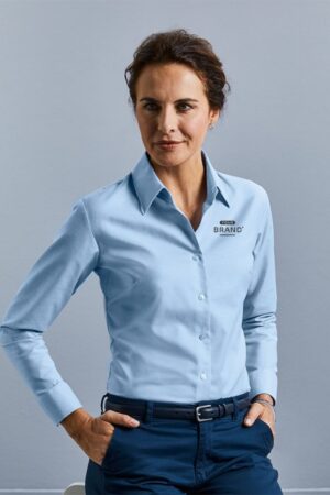 Ladies Longsleeve Classic Oxford Shirt