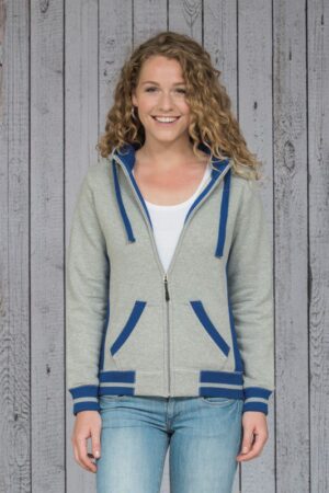 Heavy Sweater Hooded Cardigan for her