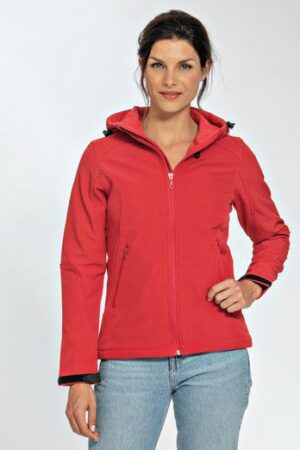 Jacket Hooded Softshell for her