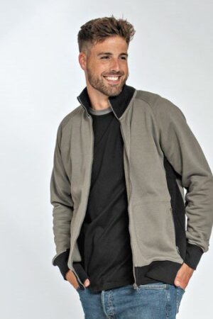 L&S Sweater Cardigan Workwear