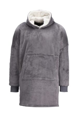 Oversized Cosy Reversible Sherpa Hoodie