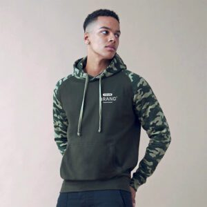 Just Hoods Baseball Hoodie