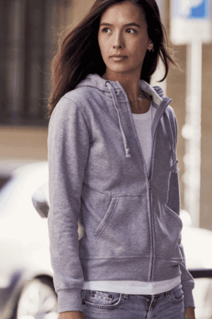 Basic Hoody Full zip ladies