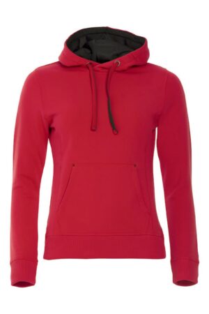 Clique Classic Hoody Ladies rood XXL