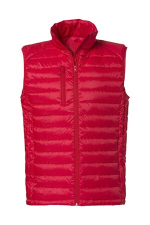 Clique Hudson Vest rood 3XL