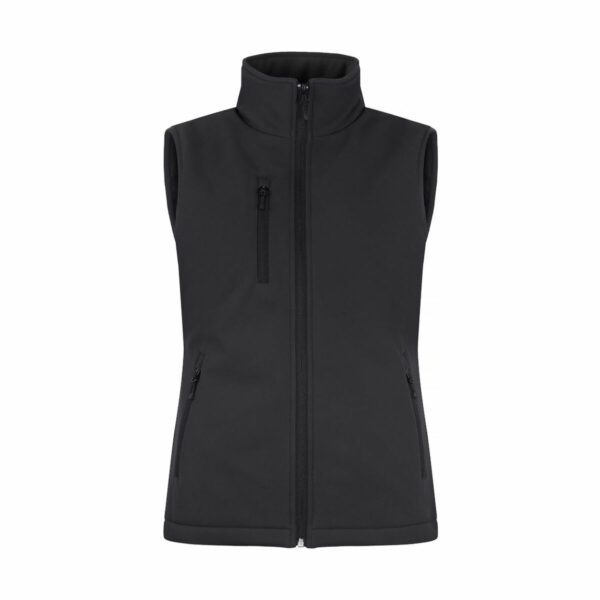 Clique Padded Softshell Vest Lady zwart XXL