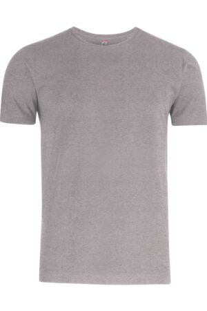 Clique Premium Fashion-T grijsmelange 4XL