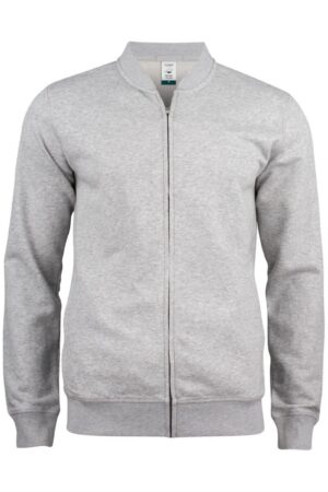 Clique Premium OC Cardigan grijsmelange 4XL