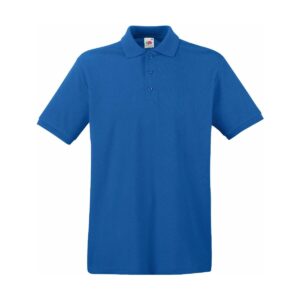 Fruit of the loom Premium Polo Royal Blue 3XL