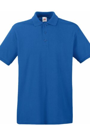 Fruit of the loom Premium Polo Royal Blue 3XL
