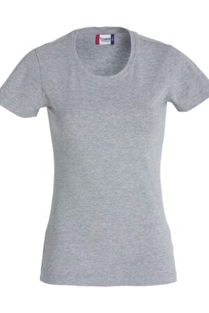 Clique Carolina S/S grijsmelange XXL