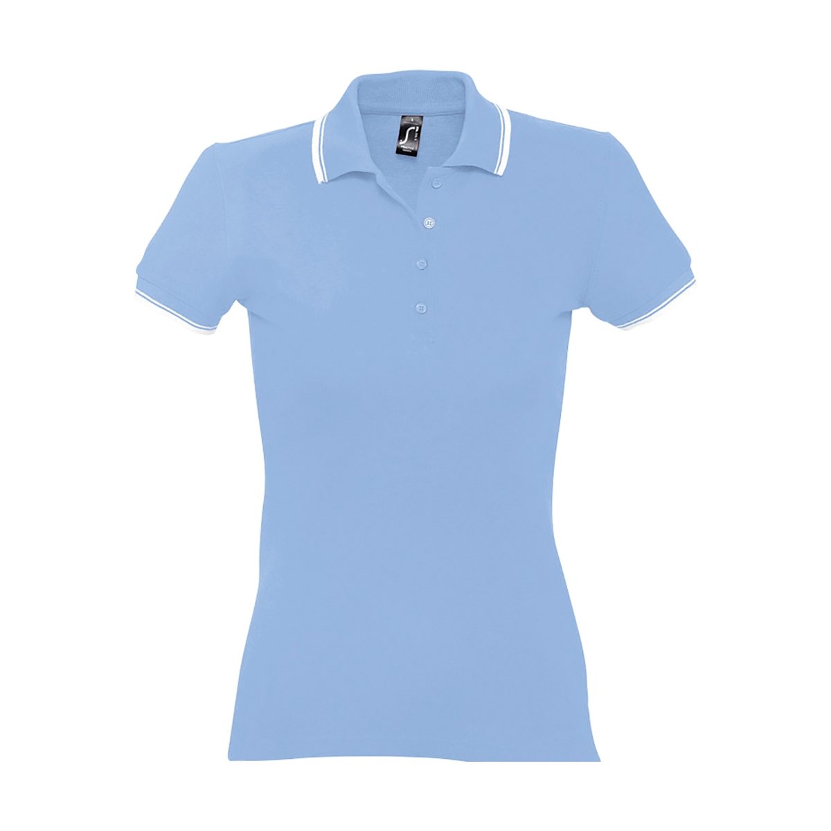 Sol's Practice Women Sky Blue White XXL