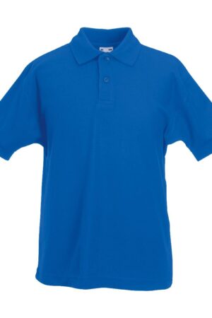 Fruit of the loom Kids 65/35 Polo Royal Blue 14-15 jaar (164-172)