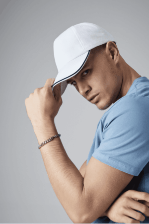 Authentic 5 Panel Cap - Piped Peak