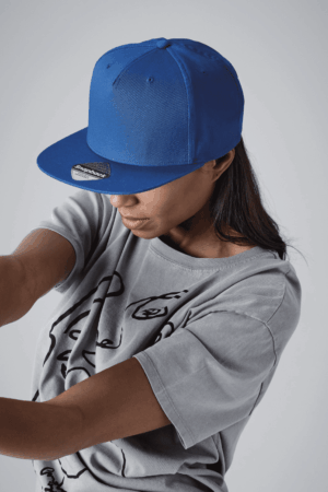 5 Panel Snapback Rapper Cap