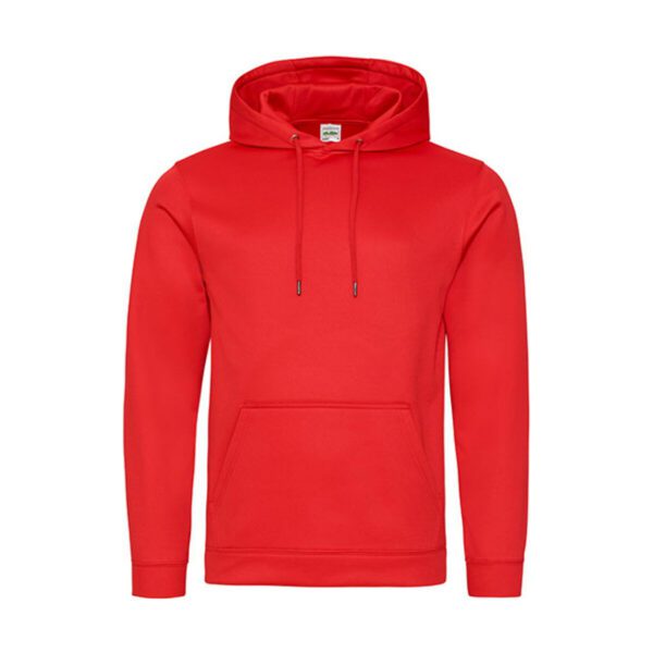 Just Hoods Sports Polyester Hoodie Fire Red 3XL