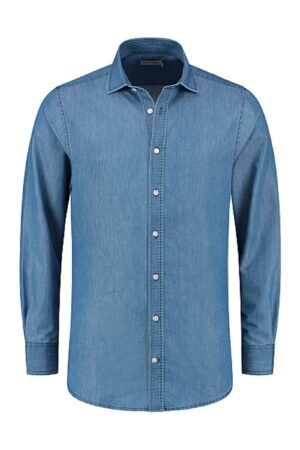 Santino Shirt Felix Washed Denim XXL