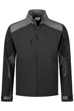 Santino  Softshell Jack Tour Black Graphite XXL
