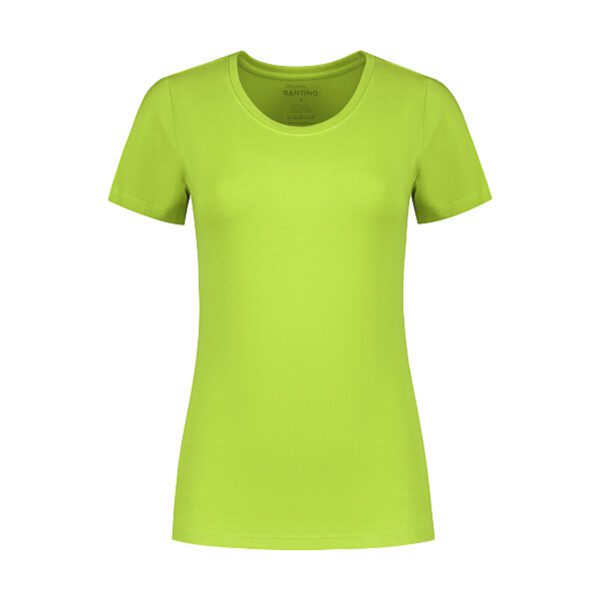 Santino  T-shirt Jive Ladies C-neck Lime XXL