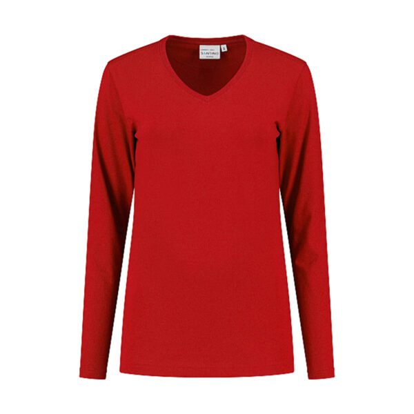 Santino T-shirt Ledburg Ladies True Red XXL