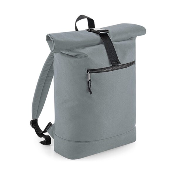 BagBase Recycled Roll-Top Backpack Pure Grey