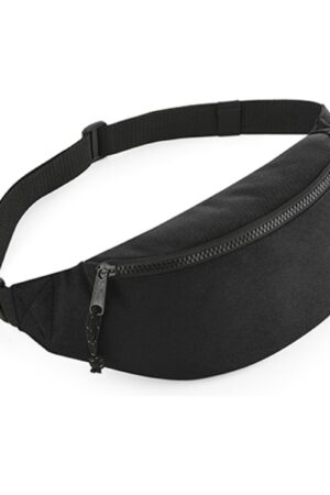 BagBase Recycled Waistpack Black
