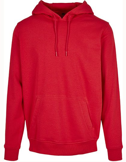 Build Your Brand Heavy Hoody City Red 5XL