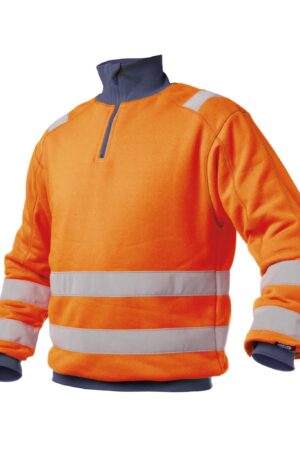 DASSY® Denver Fluo-oranje Marineblauw  4XL