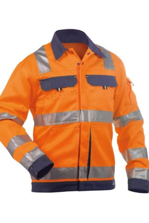 DASSY® Dusseldorf Fluo-oranje Marineblauw  4XL