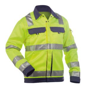 DASSY® Dusseldorf Fluogeel Marineblauw  4XL