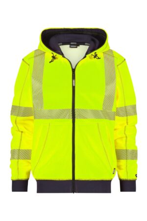 DASSY® Evans Fluogeel Marineblauw  4XL