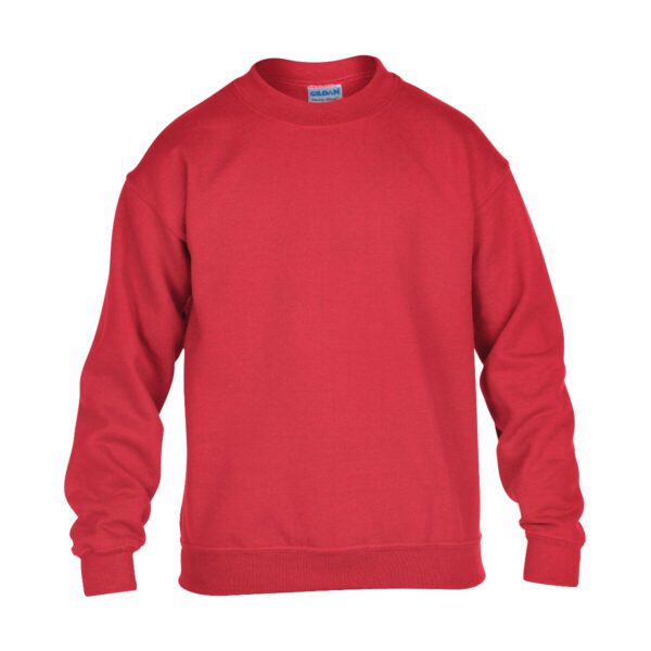 Gildan Sweater Crewneck HeavyBlend for kids Red XS