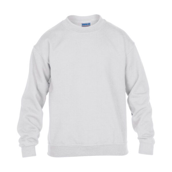 Gildan Sweater Crewneck HeavyBlend for kids White XS