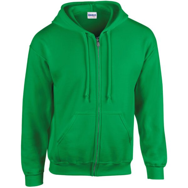 Gildan Sweater Hooded Full Zip HeavyBlend for him Irish Green XXL