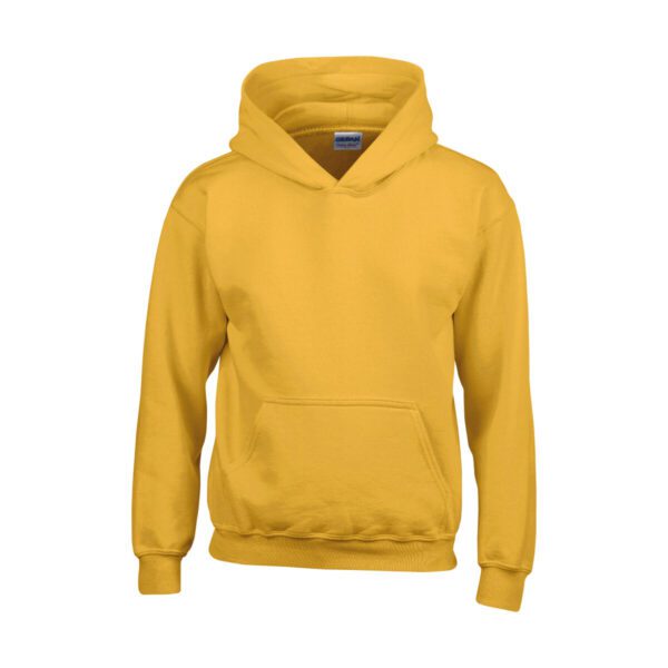 Gildan Sweater Hooded HeavyBlend for kids Gold XS