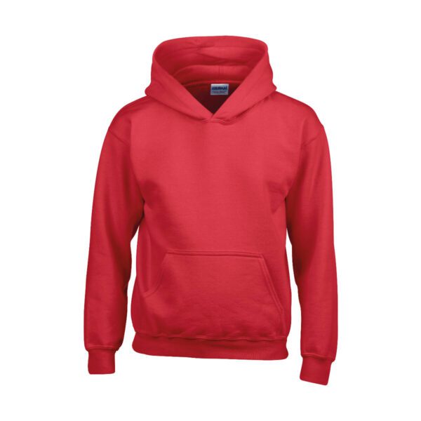 Gildan Sweater Hooded HeavyBlend for kids Red XS
