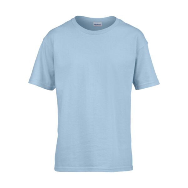 Gildan T-shirt SoftStyle SS for kids Light Blue XS
