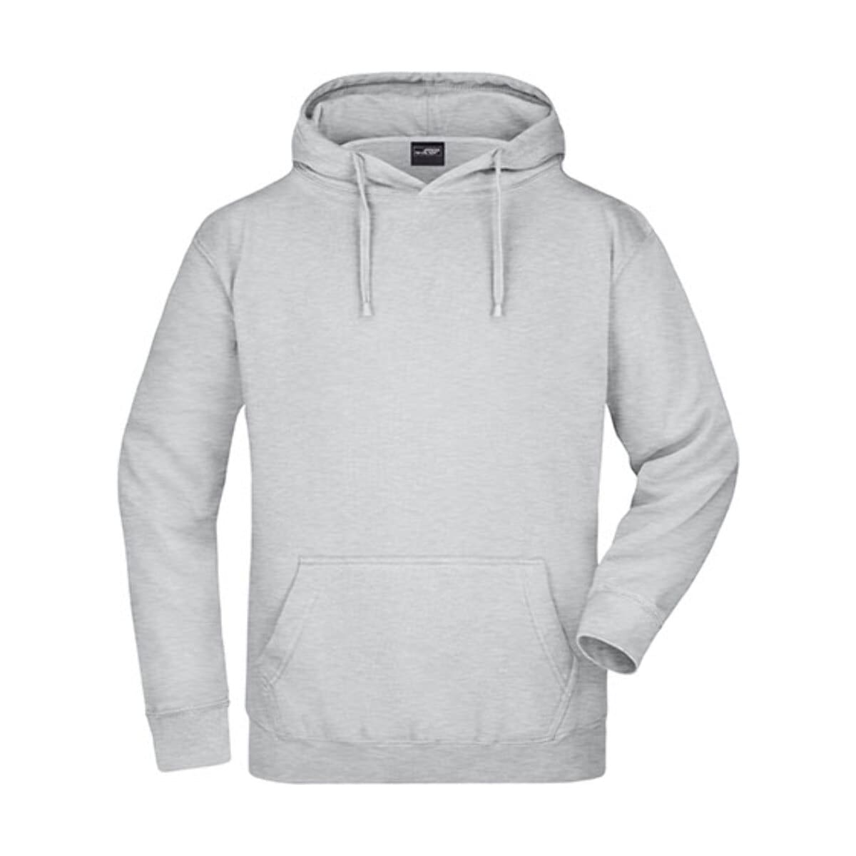 James & Nicholson Hooded Sweat Grey Heather XXL