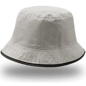 Atlantis Bucket Pocket Hat Black Grey ONE SIZE