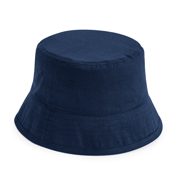 Beechfield Junior Organic Cotton Bucket Hat Navy M/L