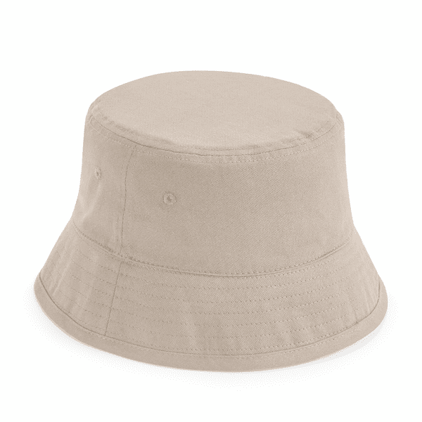 Beechfield Junior Organic Cotton Bucket Hat Sand M/L