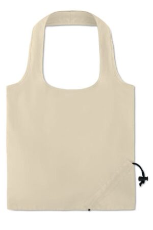 Opvouwbare katoenen boodschappentas  Beige