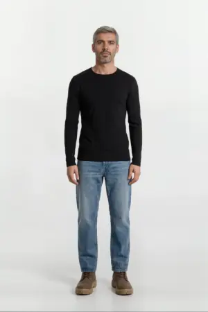 Heren Interlock T-Shirt LS