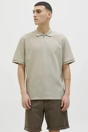 JACK & JONES August Zip Polo