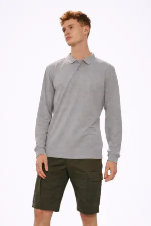 Longsleeve Polo Planet