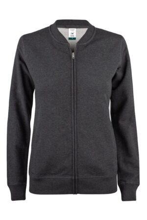 Clique Premium OC Cardigan Ladies antraciet melange XXL