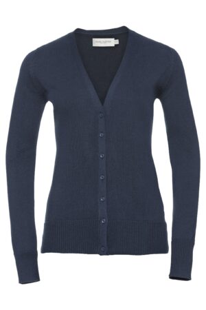 Ladies' V-Neck Knitted Cardigan